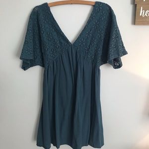 Turquoise Francesca’s summer dress